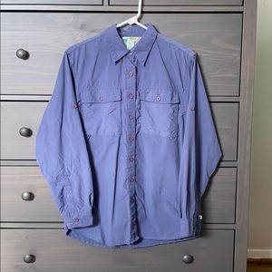 Magellan for Women Navy Long-Sleeved Fishing Shirt